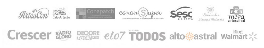 Marcas e eventos que fizeram parte da trajetória da Paty