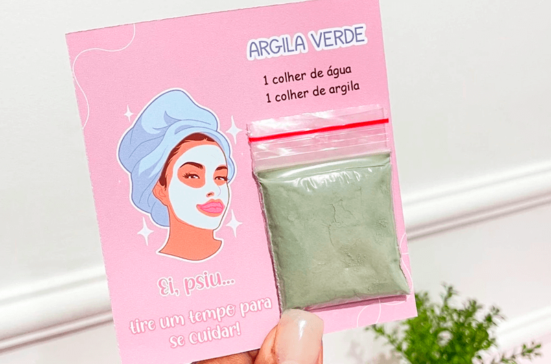 Lembrancinhas dia das mulheres - Mimo Dia da Mulher - Argila