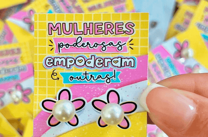 Lembrancinhas dia das mulheres - Mimo Dia da Mulher - Brinquinho