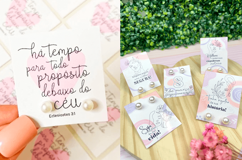 Lembrancinhas dia das mulheres - Mimo Dia da Mulher - Brinquinho