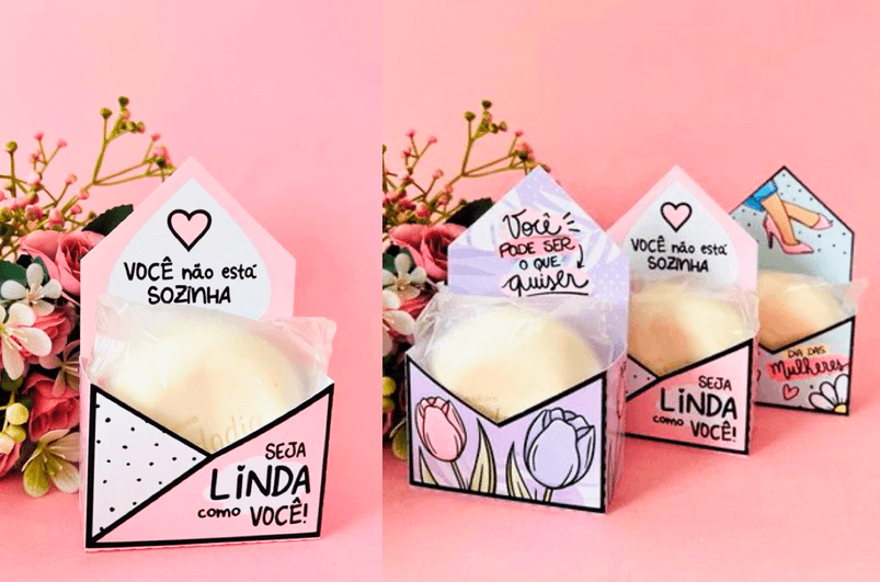 Lembrancinhas dia das mulheres - Mimo Dia da Mulher - Caixinha Sabonete - 5 (1)