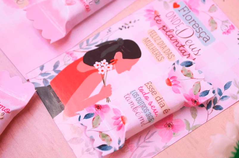 Lembrancinhas dia das mulheres - Mimo Dia da Mulher - Balinha