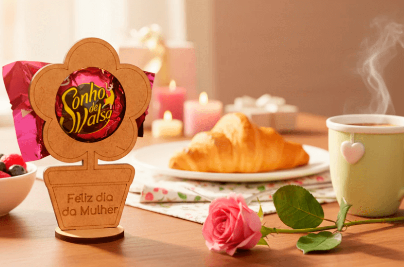 Lembrancinhas dia das mulheres - Mimo Dia da Mulher - Bombom