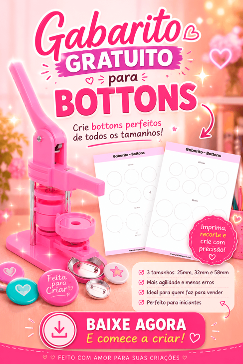 Máquina de Bottons 2 Anos Depois: Ainda Vale a Pena? Gabarito para bottons